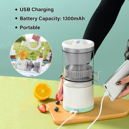 Automatic Household Electric Citrus Juicer With USB & Cleaning Brush