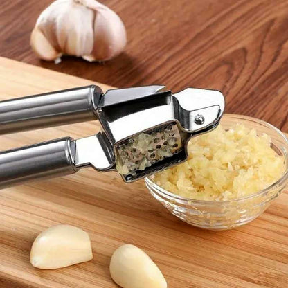 Eco-Friendly Stainless Steel Manual Operate Garlic Press