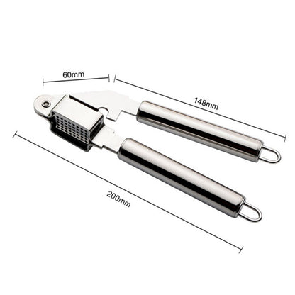 Eco-Friendly Stainless Steel Manual Operate Garlic Press